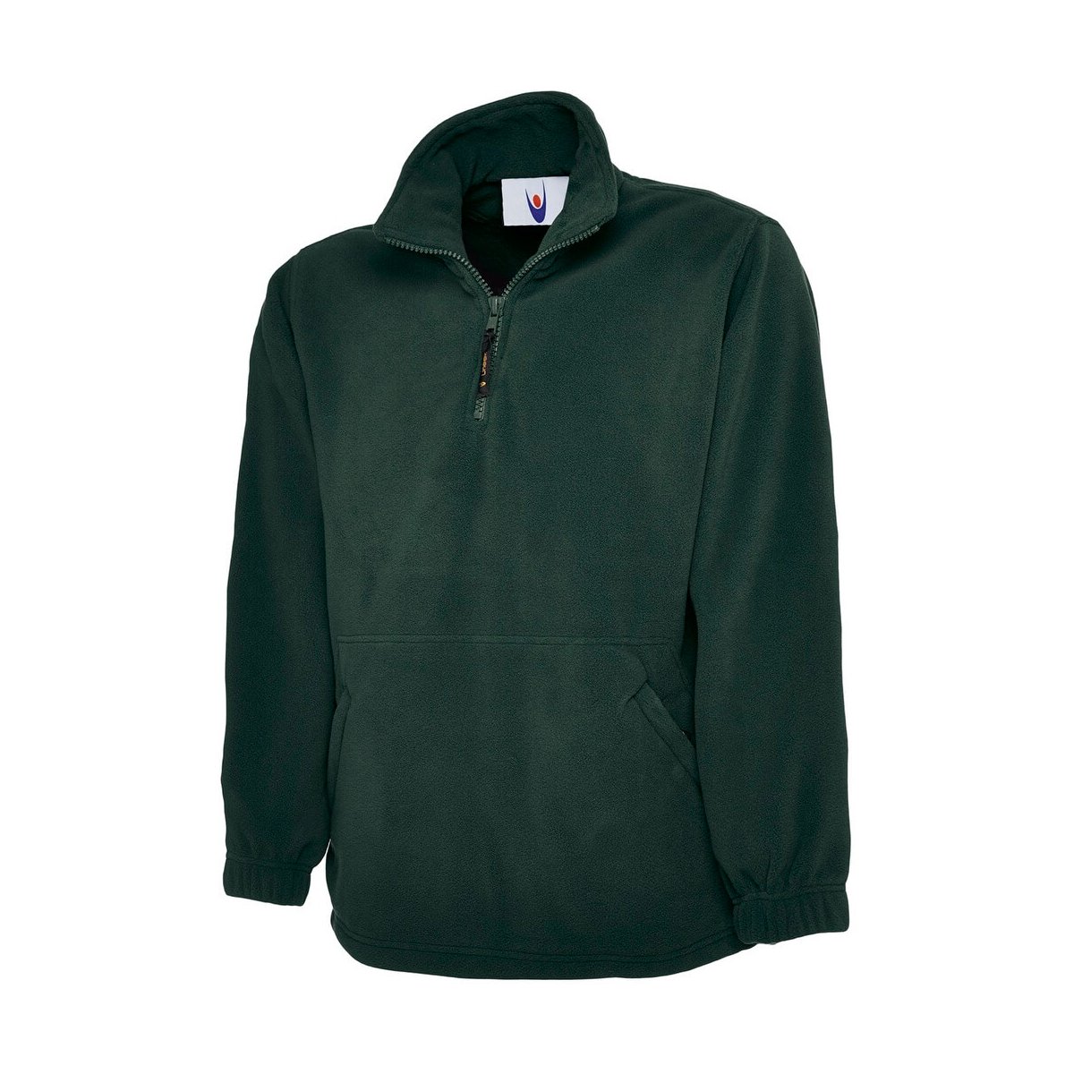 Uneek UC602 Premium Quarter Zip Micro Fleece Jacket 300gsm | BK